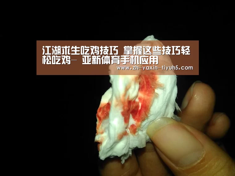 江湖求生吃鸡技巧 掌握这些技巧轻松吃鸡- 亚新体育手机应用(图4) 亚新体育手机应用